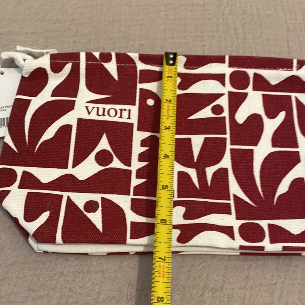 VUORI Red and White Patterned Women's Bag. New